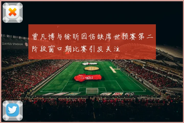 曾凡博与徐昕因伤缺席世预赛第二阶段窗口期比赛引发关注